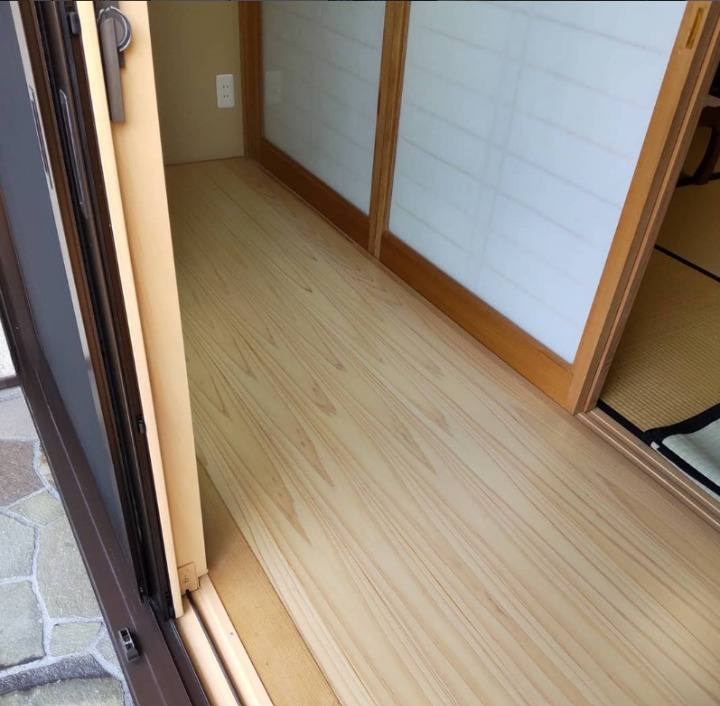 施工前② さいたま市南区 縁側畳表替え